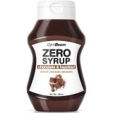 GymBeam Zero Syrup sirop pentru topping fără calorii aroma Chocolate &amp; Hazelnut 350 ml