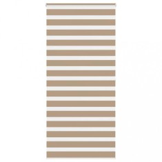 vidaXL Jaluzea tip zebra 115x200 cm lățime țesătură 110,9 cm poliester