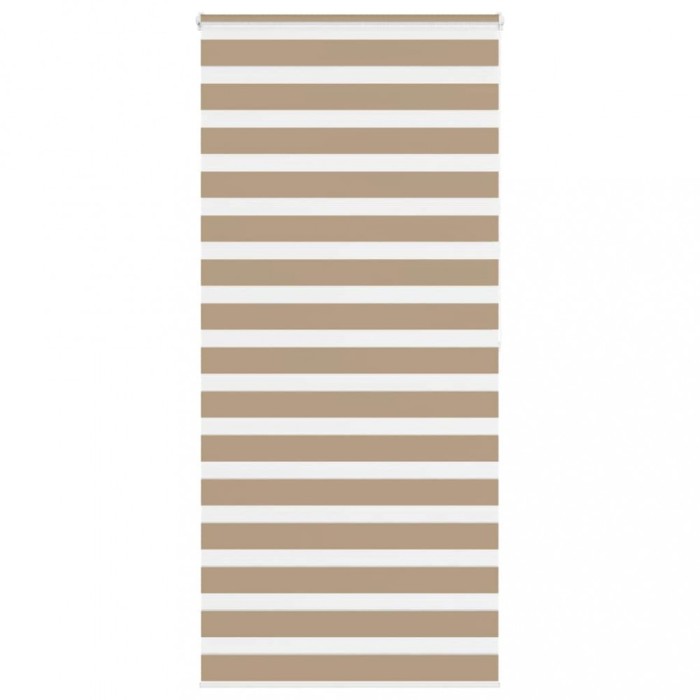 Jaluzea tip zebra 115x200 cm lățime țesătură 110,9 cm poliester