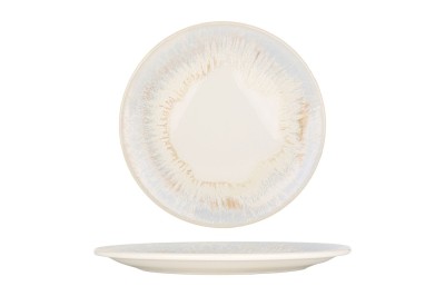 By Bone Farfurie pentru cină - Wave - Porţelan - 27 cm - set de 6 foto