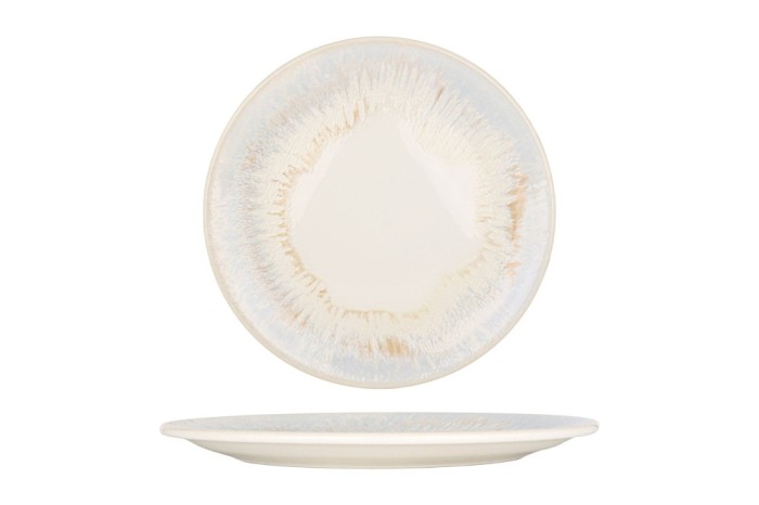 By Bone Farfurie pentru cină - Wave - Porţelan - 27 cm - set de 6