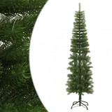 VidaXL Brad de Crăciun artificial slim cu suport, 210 cm, PE