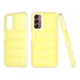 Husa pentru Samsung Galaxy A14 A145 / A14 5G A146, Techsuit, Wave Shield, Galbena