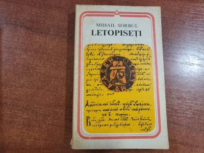 Letopiseti de Mihail Sorbul foto