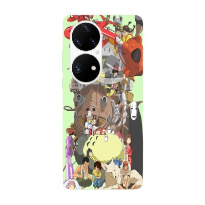 Husa compatibila cu Huawei Nova Y70 model Studio Ghibli, Silicon, TPU, Viceversa foto