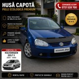 Husa capota GOLF 5 2003-2008 piele ecologica negru protectie auto interior