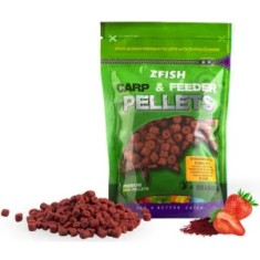 Pelete Zfish Carp &amp;amp; Feeder Hook Pellets, Flavour Strawberry Robin Red, 8mm, 200g foto