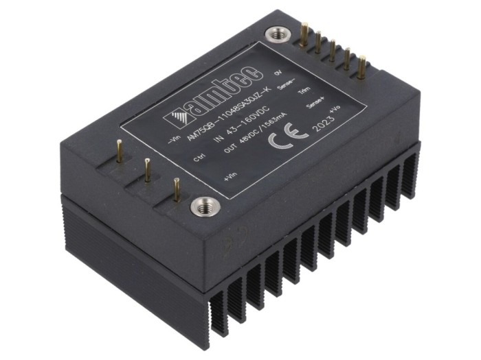 Convertor DC/DC 75W 48V 1563mA