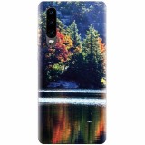 Husa silicon pentru Huawei P30, Lake Minnewaska Autumn
