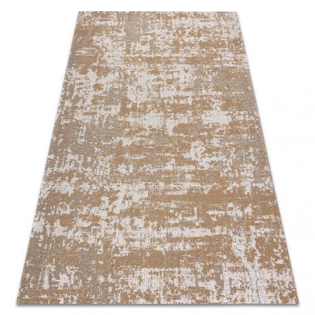 Covor CASA ECO SISAL Boho vintage 2809 cremă / galben, covor reciclat, 114x170 cm