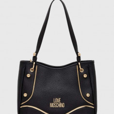 Love Moschino poseta culoarea negru