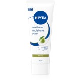 NIVEA Moisture Care Olive cremă hidratantă pentru m&acirc;ini și unghii 75 ml