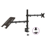 Cumpara ieftin Suport de perete pentru monitor VESA 75/100 mm, negru, otel
