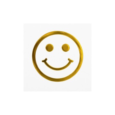 Abtibild auto fata zambitoare auriu&amp;nbsp; diametru 9.5 cm Cod: DZ-28G foto