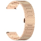 Curea pentru Samsung Galaxy Watch 4/5/Active 2, Huawei Watch GT 3 (42mm)/GT 3 Pro (43mm) - Techsuit Watchband (W052) - Rose&nbsp;Gold