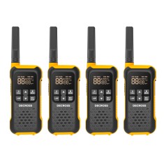 Aproape nou: Statie radio portabila PMR PNI Decross DC93 Quad, 446MHz, 0.5W, 16CH,
