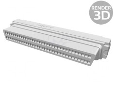 Conector Cablu-Cablu PIN 68 Mufă Mamă 1,27mm