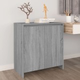 VidaXL Servantă, stejar sonoma gri, 70x41x75 cm, lemn prelucrat