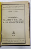 FILOSOFIA POLITICO-JURIDICA A LUI SIMION BARNUTIU de PETRE PANDREA (1935) ,DEDICATIE