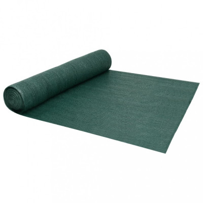 Plasa protectie intimitate, verde, 1,8x25 m, HDPE, 150 g/m&amp;sup2; GartenMobel Dekor foto