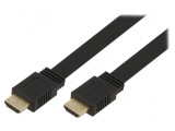 Cablu HDMI 2.0 HDCP 2.2 Plată PVC, Goobay