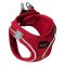 Ham caini talie medie, 4 Dog, material textil, rosu, M, 44 - 48 cm
