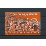 BURUNDI 1993 CRACIUN ARTA PICTURA