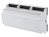 Carcasă gri pentru șină DIN 90x158x58mm