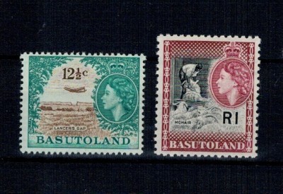 Basutoland 1962/1963 - Mi.No.79,82 neuzate foto
