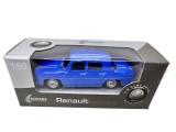 Macheta Welly Renault R8 Gordini 1:64 albastru replica metal die-cast