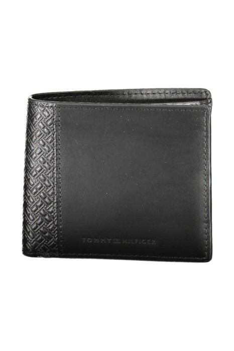 Tommy Hilfiger Portofel simplu barbati, Negru, Universala