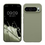 Husa Kwmobile pentru Google Pixel 9 Pro XL, Verde deschis, Silicon, KWM000020PU007C