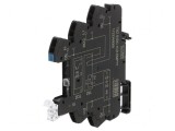 Stativ 10A pentru şină DIN cu cleme cu arc -40 p&acirc;nă la 60&deg;C max. 250VAC