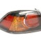 Stop spate lampa Mitsubishi Lancer (Cy0), 03.2007-, Lancer Evo X, 03.2008-, partea Stanga, exterior; tip bec W21/5W+W21W; carcasa neagra; cu locas be