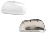 Carcasa oglinda exterioara Toyota Hilux (N70), 01.2012-06.2016, Stanga, carcasa crom; pentru oglinzi fara semnalizare