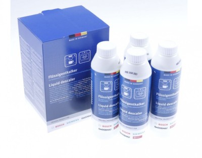 Set 4 buc solutie anticalcar lichid pentru espressor BOSCH SIEMENS 00312089, 4x250 ml foto