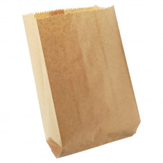 Pungi din Hartie Kraft Natur, 27x5.5x34 cm, 350 Buc/Bax, Ambalaje din Hartie, Pungi pentru Fast Food, Pungi pentru Catering, Pungi din Hartie Catering