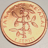 3300 Tonga 1 seniti 1996 Taufa&#039;ahau Tupou IV (FAO) km 66 aunc-UNC, Australia si Oceania