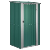 Cumpara ieftin Sopron de gradina verde, 118,5x97x209,5 cm, otel galvanizat