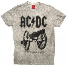 Tricou Unisex AC/DC: For Those About To Rock foto