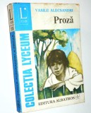 Proza - Vasile Alecsandri