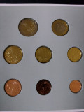 Austria 2011 - Set complet de euro bancar de la 1 cent la 2 euro, Europa