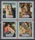Aitutaki 1973 - Crăciun - Picturi, in Bloc, MNH, Nestampilat