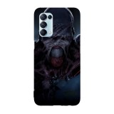 Husa compatibila cu Oppo A54 5G, Viceversa, model Nemesis Resident Evil 3, Silicon, TPU, Transparent, Carcasa