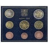 Vatican 2022 - set complet de la 1 cent la 2 euro BU
