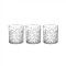Pahar pentru whisky, Set 3 bucati, 330 ml, Transparent, 10x8 cm, Sticla, ATU-086921