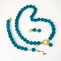 Set Harmony din jad verde acvatic