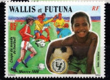 WALLIS and FUTUNA 1986 - FOTBAL - WORLD CUP 1986, Nestampilat