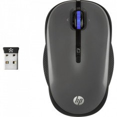 Mouse wireless HP X3300, 1200 dpi, Gri/Argintiu foto