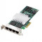 Placa de retea server Quad Port SUN PRO Gigabit Low Profile PCI-e 375-3481-01